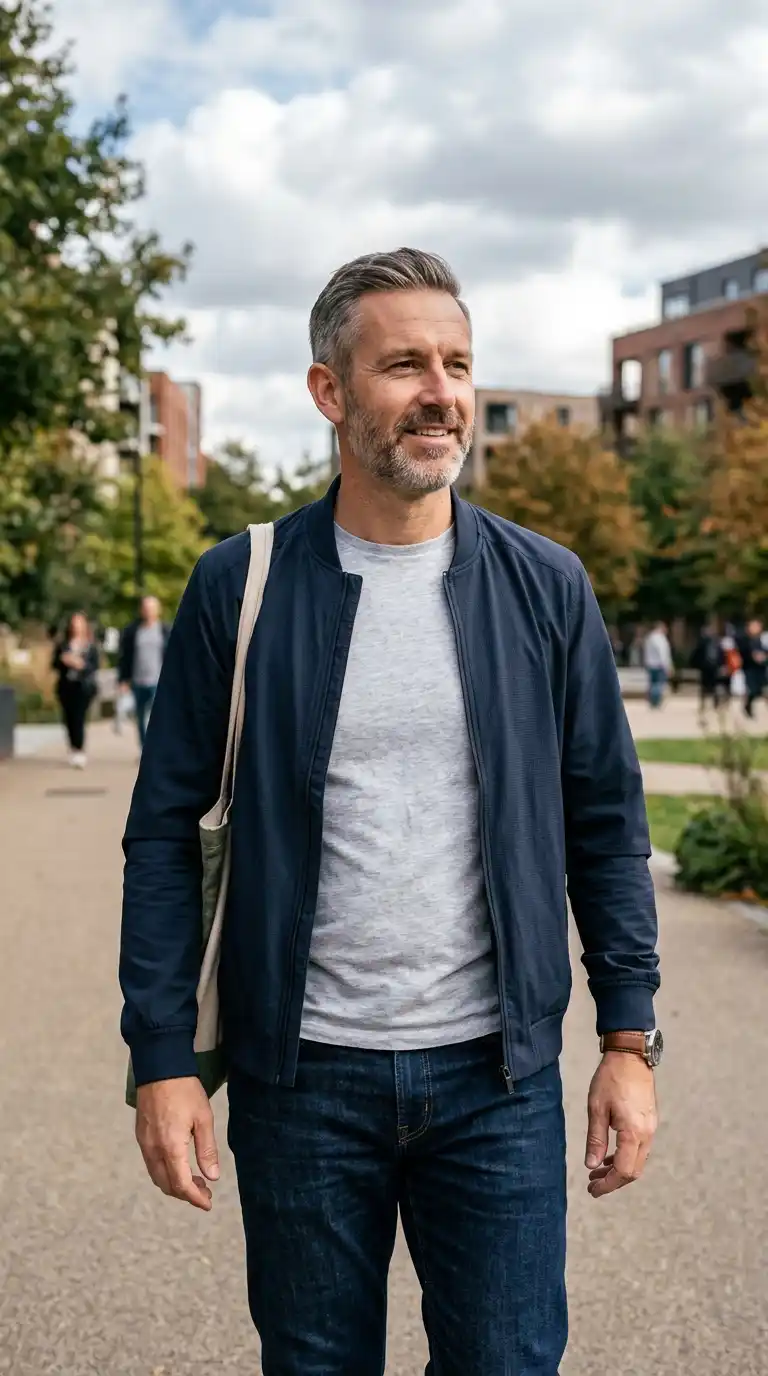9. Lightweight Bomber Jacket