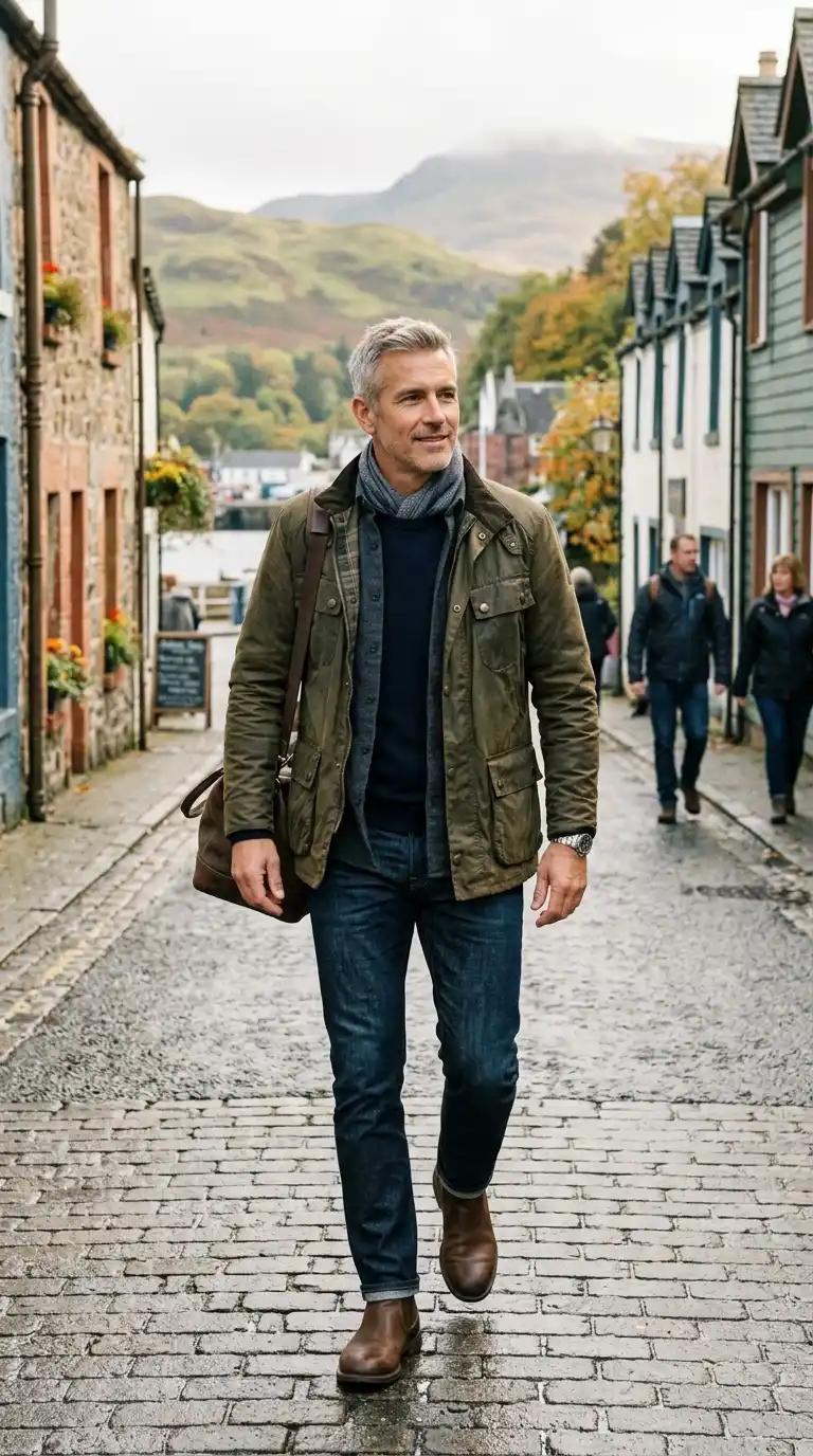 10 Packing‑Light Outfits for Men's Travel & Vacations 13 9. The Layered Outfit for Cooler Destinations