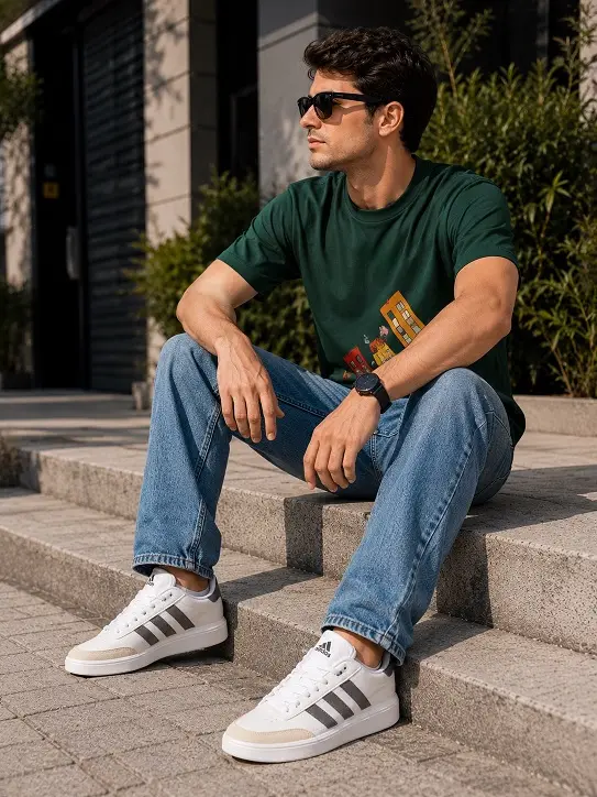 18 Best Men's Sneakers for Work That Actually Pass a Dress Code 4 adidas Court Sneakers: The Casual Friday Pair That Still Looks Put Together