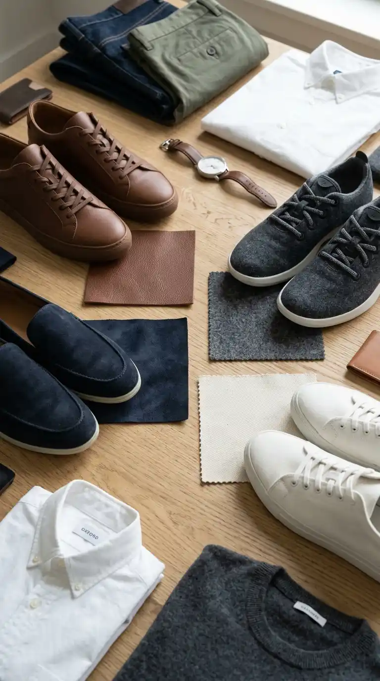 17 Men’s Minimalist Shoes That Go With Everything 4 Best Materials for Men’s Minimalist Shoes That Go With Everything