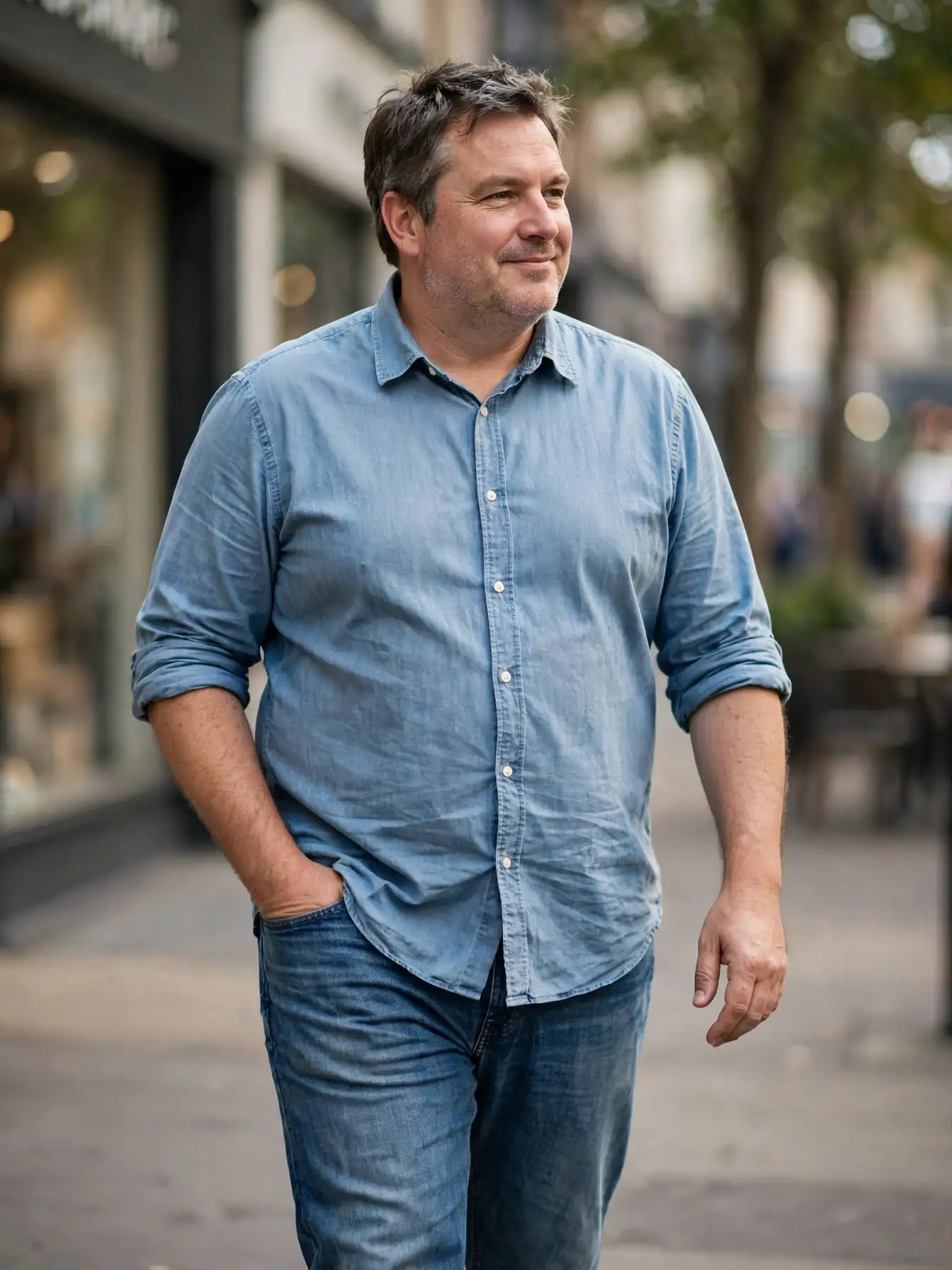 Fit Matters More Than Brand for Curvy Men Over 40