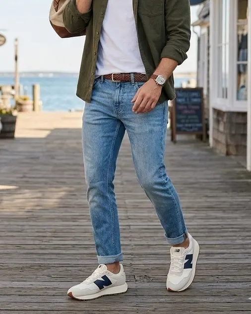 18 Best Men's Sneakers for Work That Actually Pass a Dress Code 6 New Balance 237: Retro Runner Shape That Reads Smart Casual
