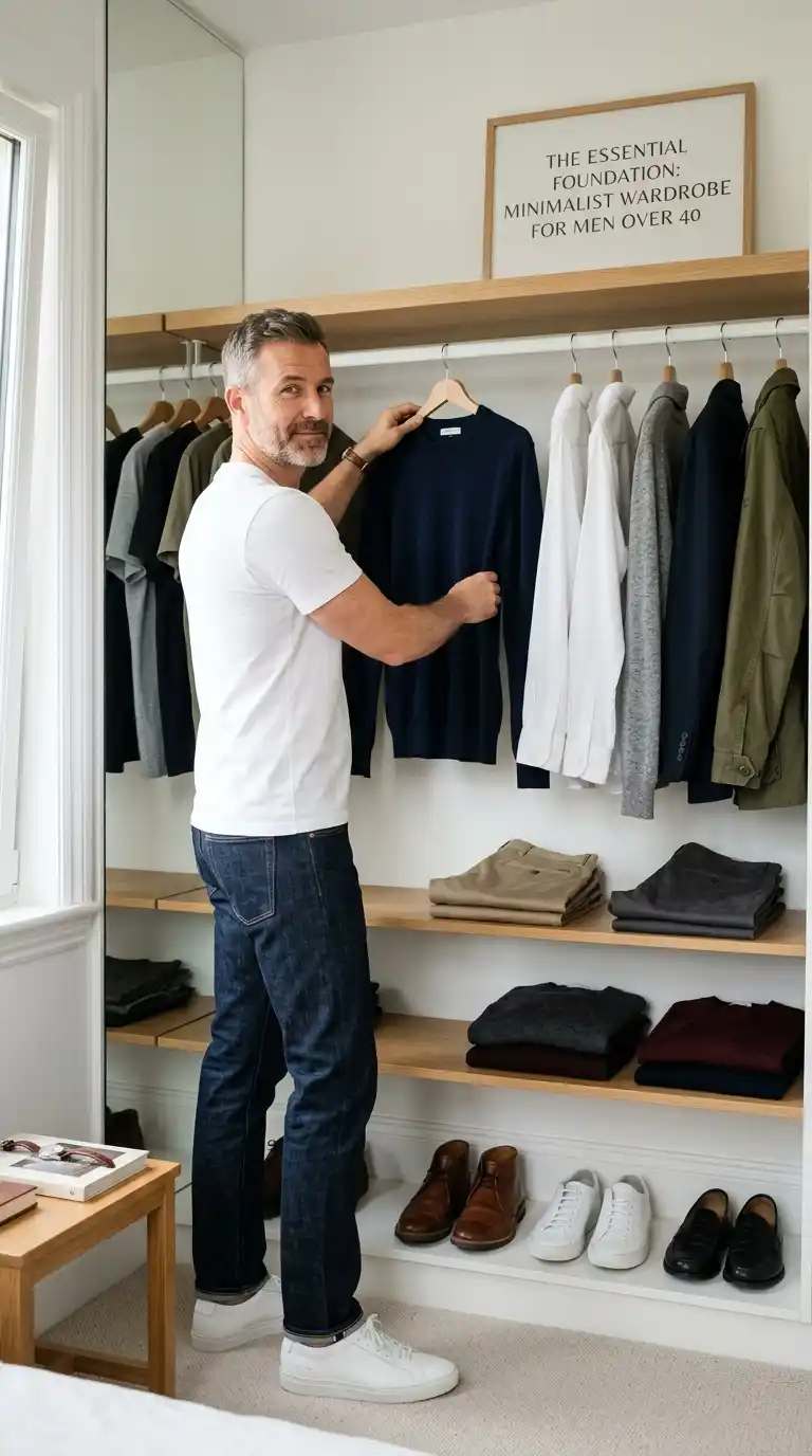 Weekend Outfits for Men Minimalist Wardrobe: 10 Stylish Ideas 3 The Essential Foundation of a Minimalist Wardrobe