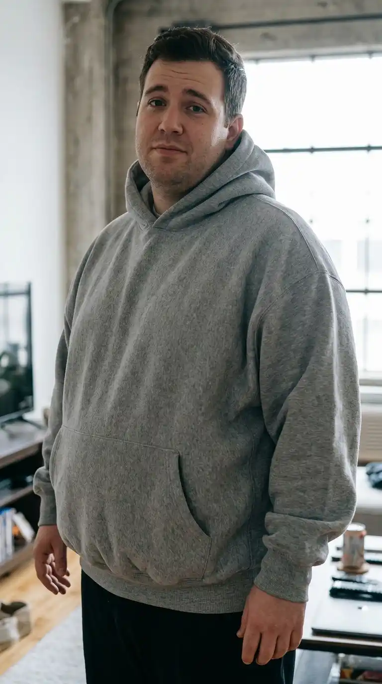 11 Stylish Cozy Hoodies for Curvy Men Over 40 (No Bulk) 2 Why Most Hoodies Add Bulk (And How to Avoid It Without Compromising Comfort)