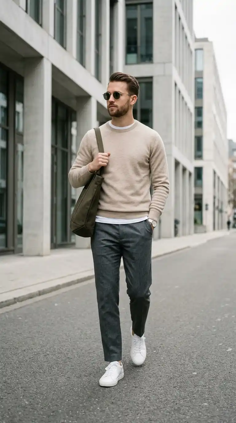 15 Minimalist Shirt Styles for Men Over 40 (Neutral Colors Only) 2 Why Neutral Colors Always Work in Minimalist Menswear