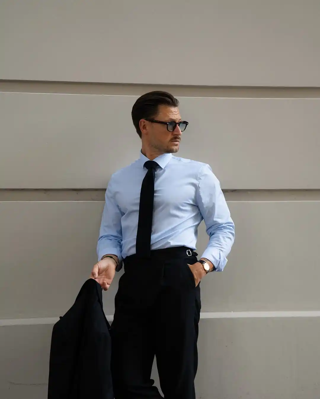 3. High Waist Tailored Uniform