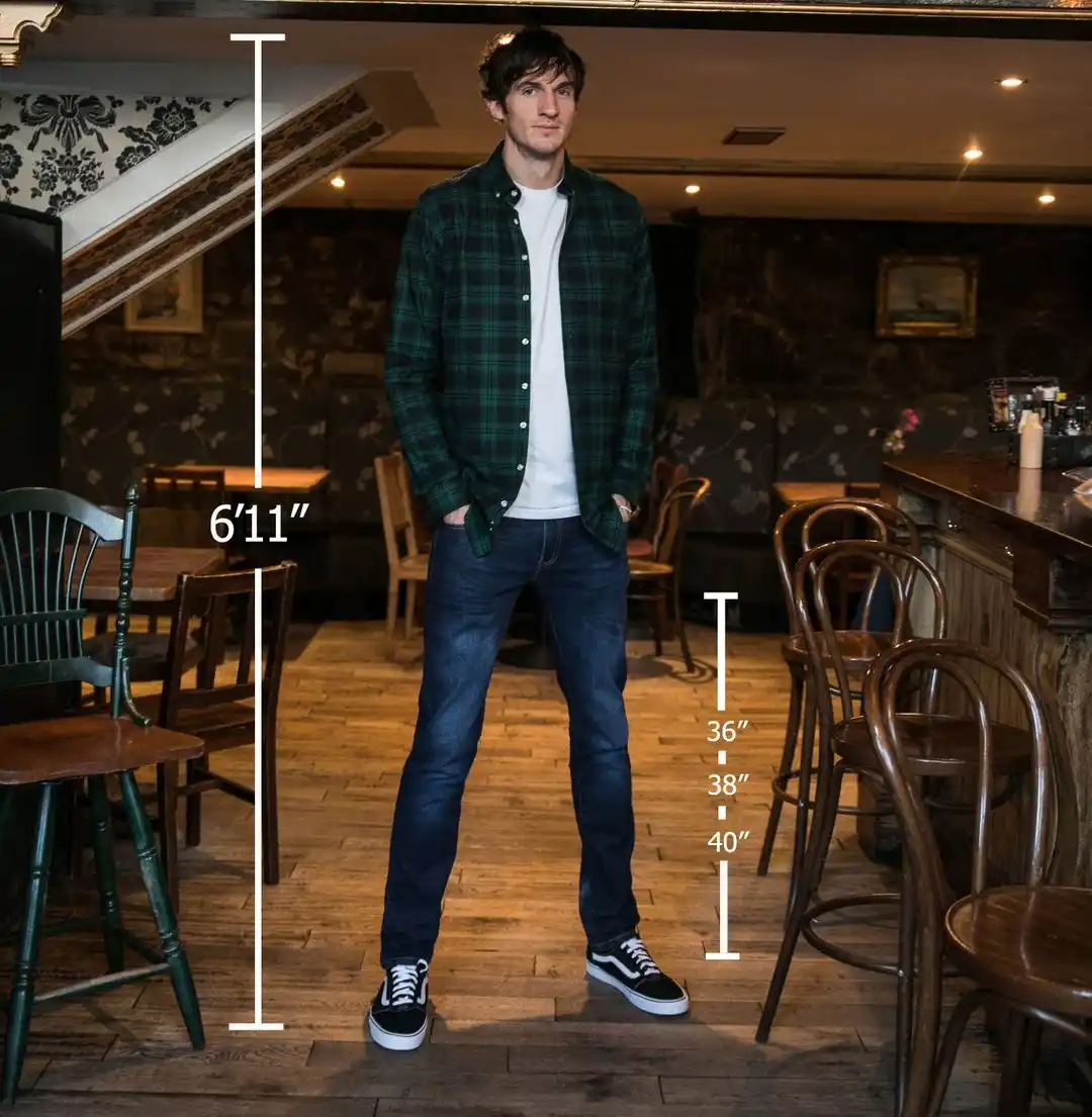 15 Jeans That Fit Tall Men (No Hemming Needed) 3 2. Tall Men's Denim
