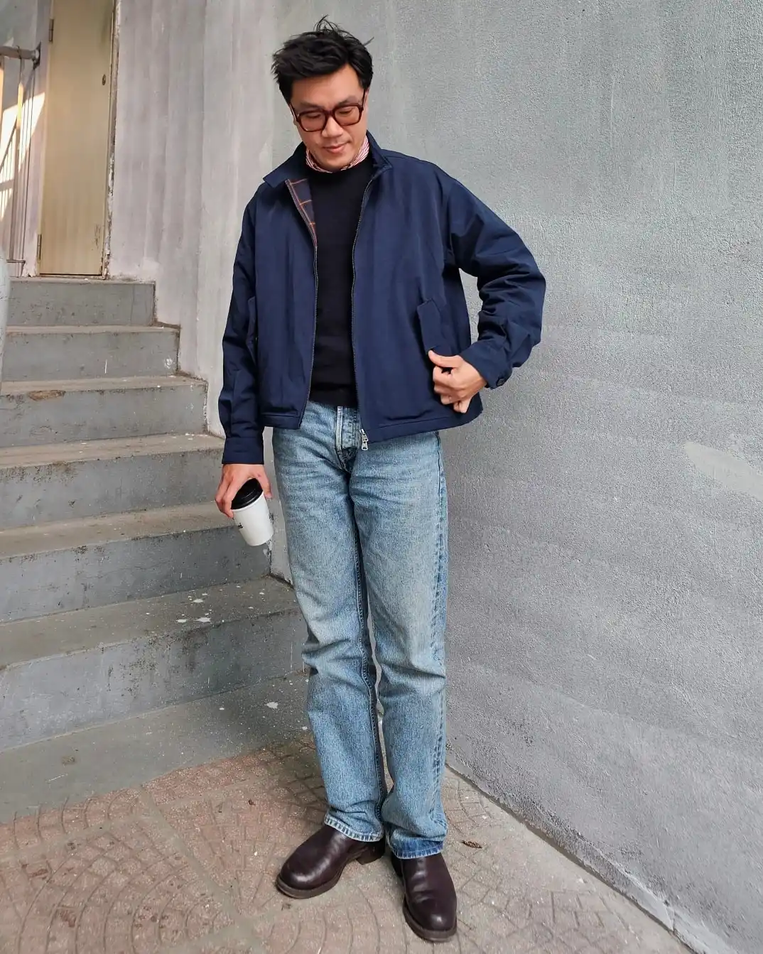 Tall Men’s Jacket Styles: 13 Looks That Elevate Any Outfit 5 4. Longline Harrington Jacket