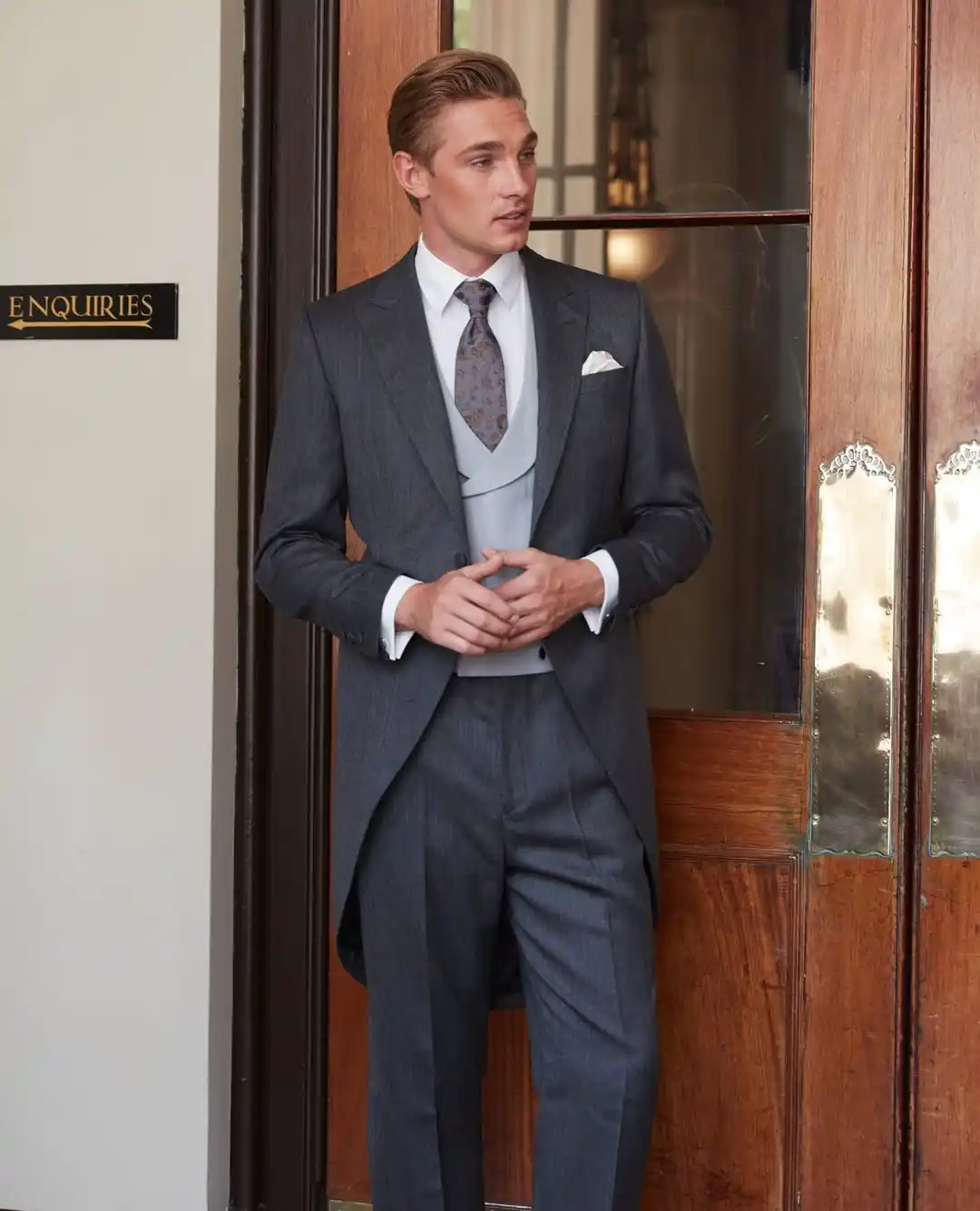 1. The Charcoal Morning Suit