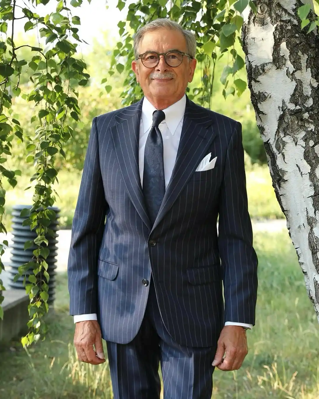 3. The Classic Pinstripe Suit