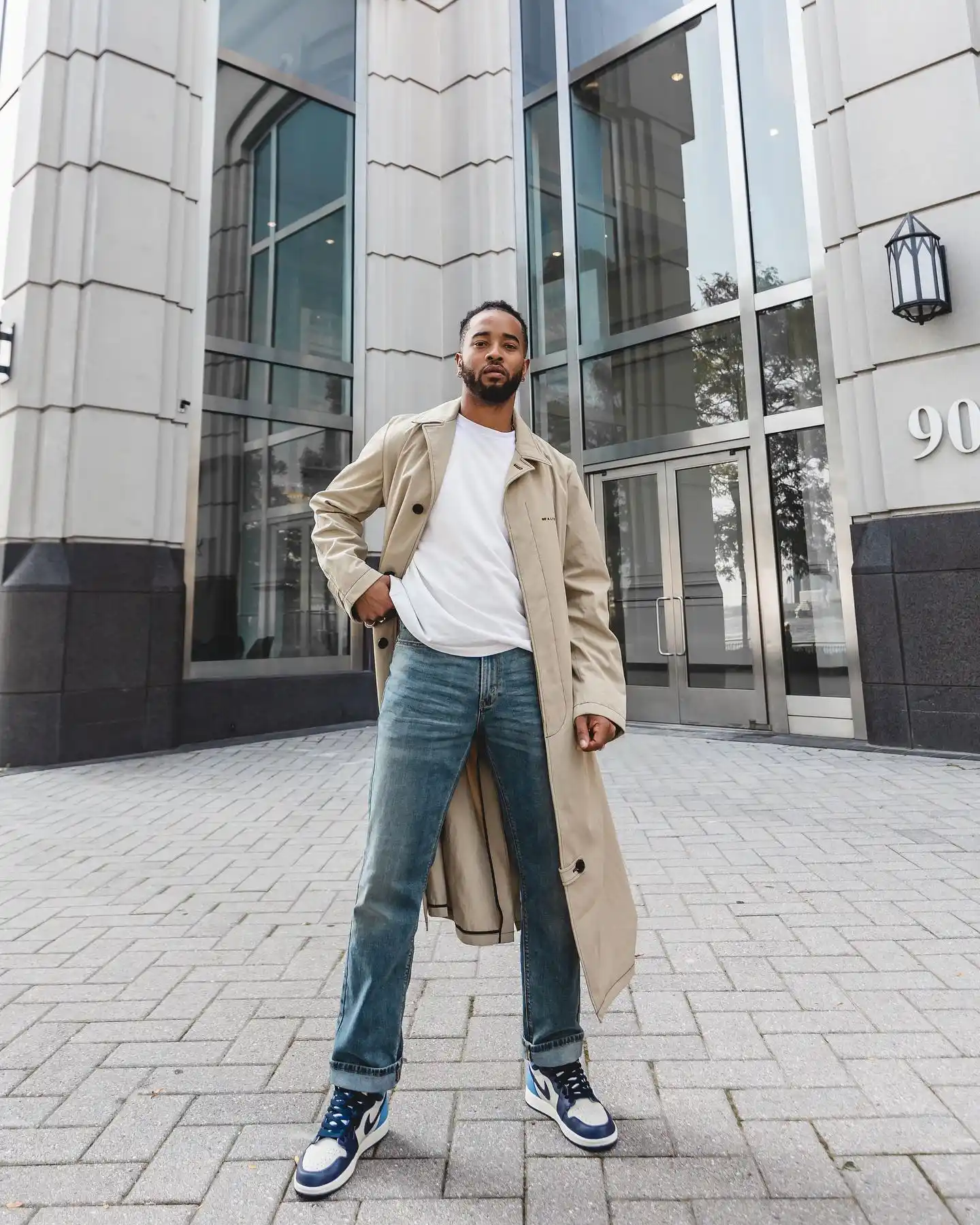 15 Jeans That Fit Tall Men (No Hemming Needed) 8 7. Medium Wash Tapered Jeans