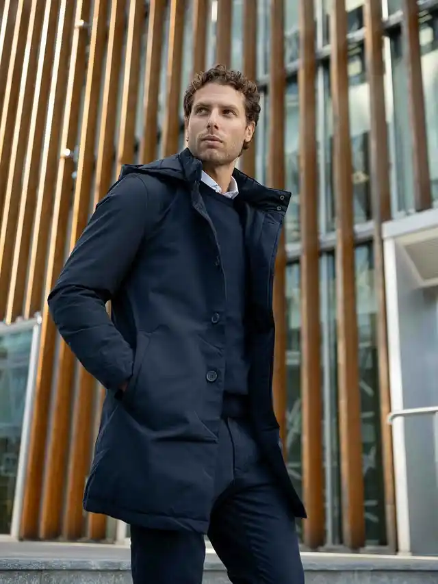 Tall Men’s Jacket Styles: 13 Looks That Elevate Any Outfit 9 8. Tall Men Tech Jacket