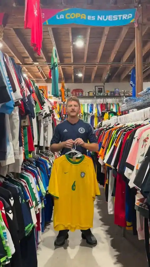 From Field to Street: 15 Budget Soccer Jersey Outfit Ideas for Men 2 1. Vintage Thrifted Kits