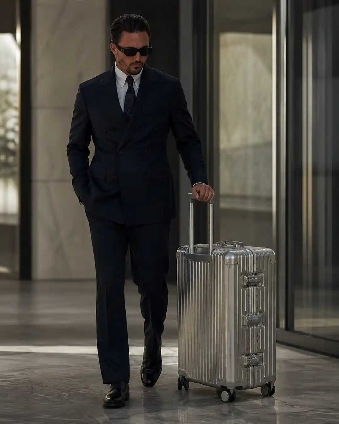 6. Tailored Double Breasted Suit