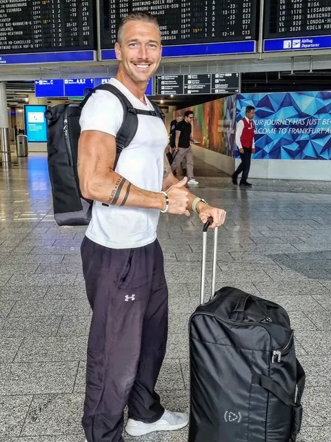 1. Classic White Tee and Track Pants