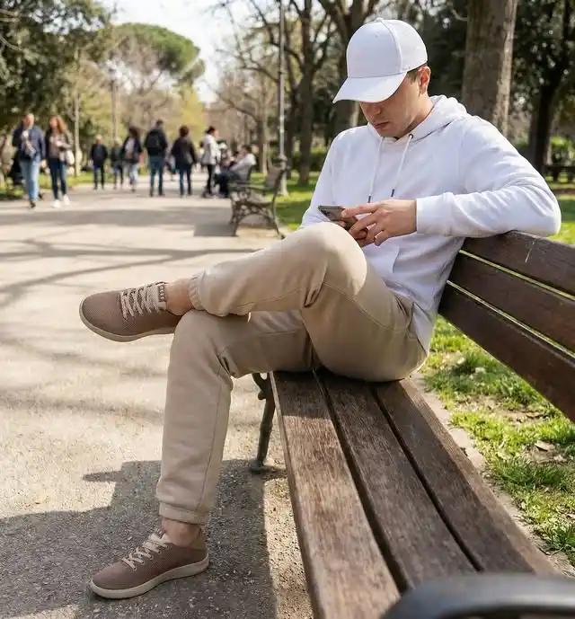 15 Minimalist Weekend Outfits for Men (Casual & Cozy) 12 11. Hoodie and Joggers
