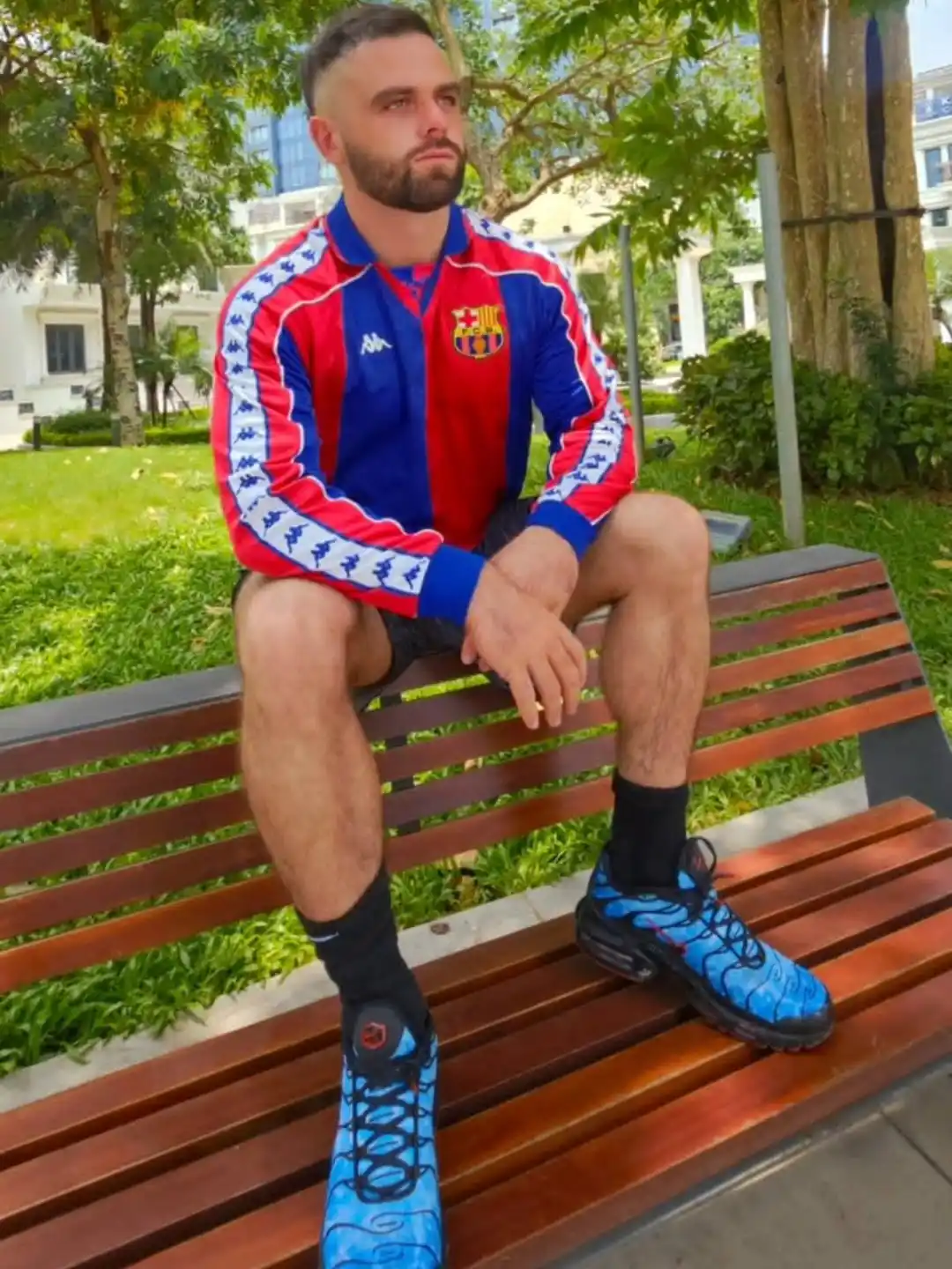 1. Long Sleeve Football Jersey Outfit