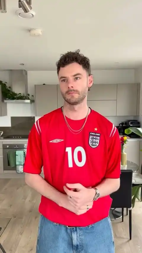 From Field to Street: 15 Budget Soccer Jersey Outfit Ideas for Men 6 5. Retro Anglo Styling