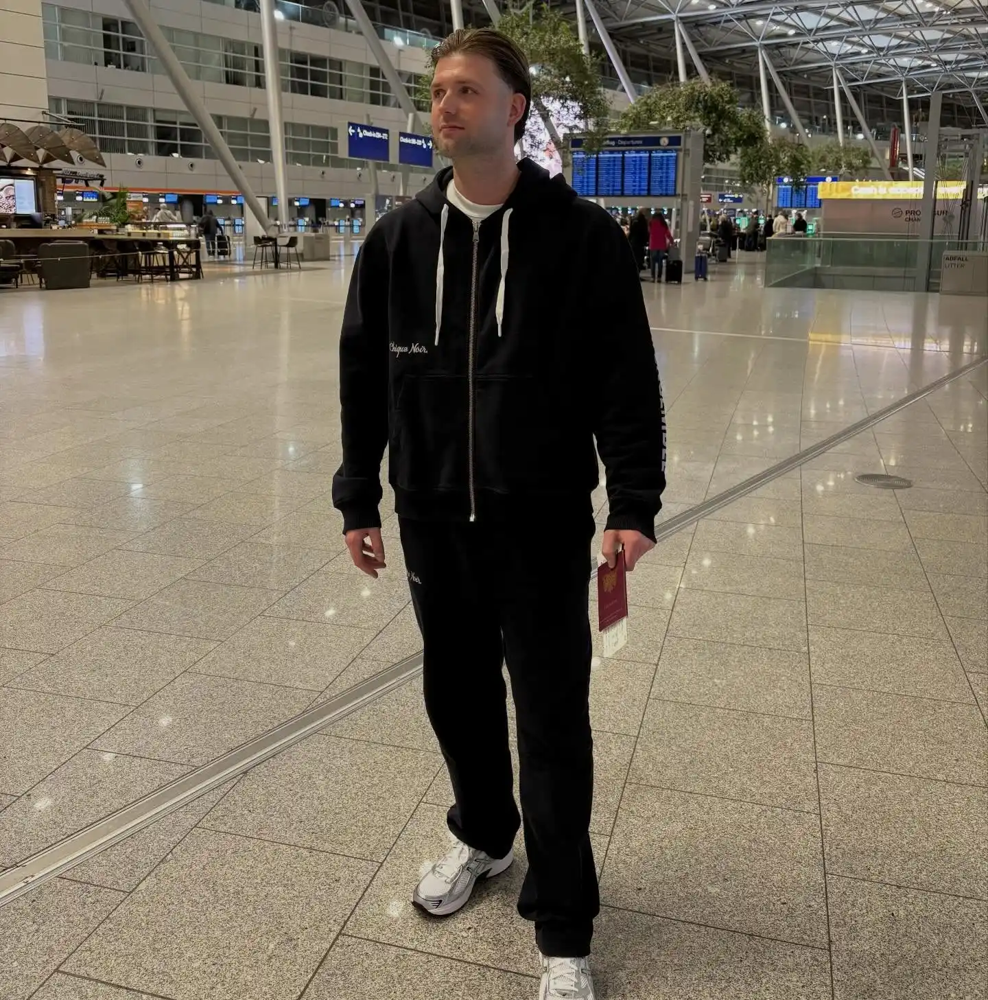 2. The Monochromatic Zip Up Tracksuit