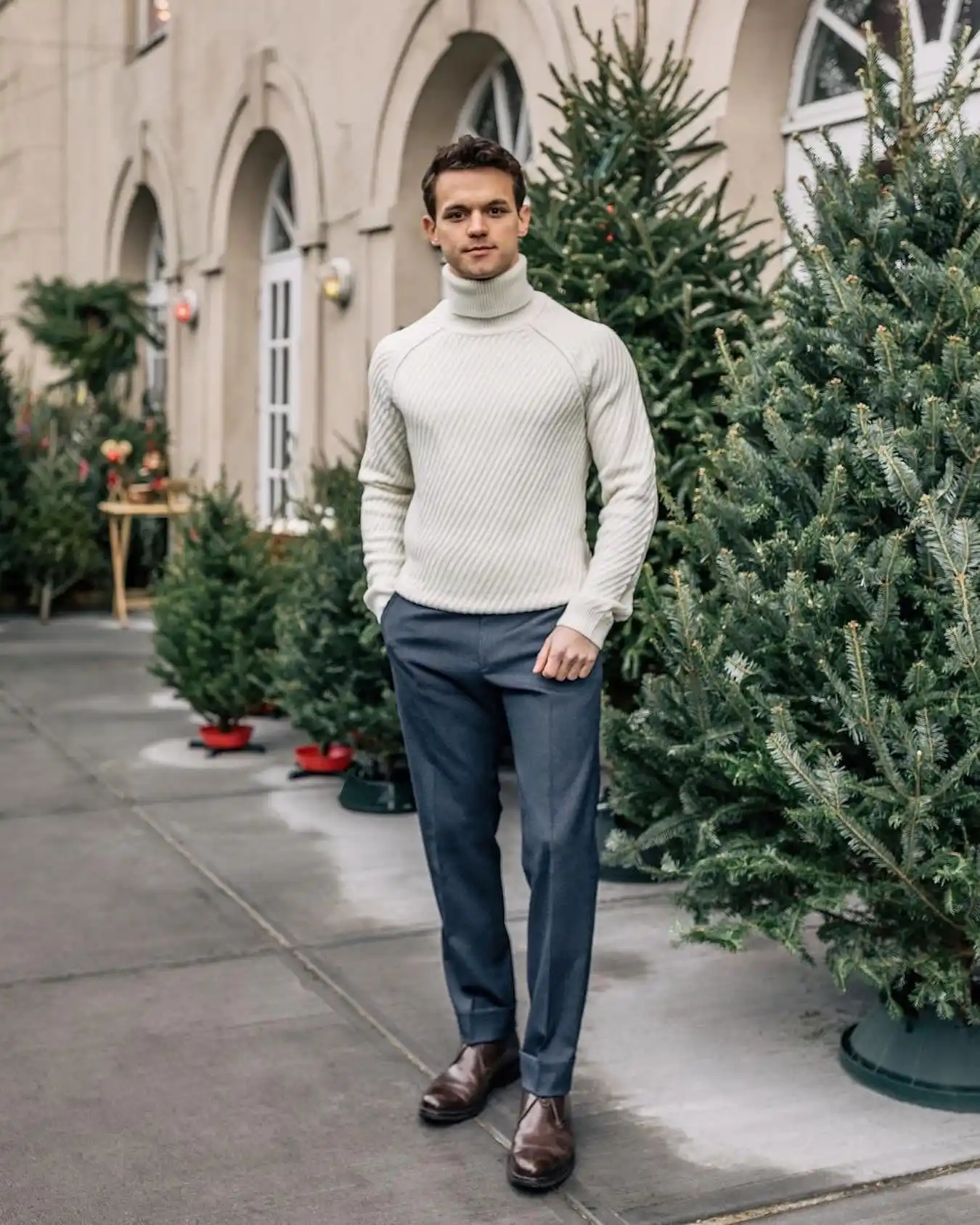 6. Ribbed Turtleneck Sweater