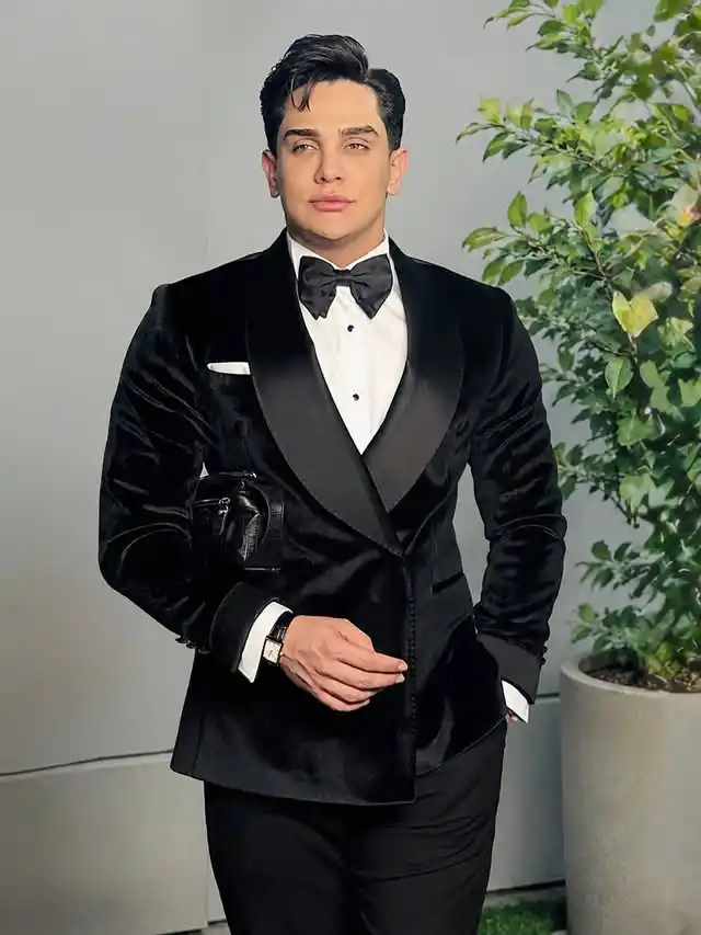 9. Velvet Tuxedo Jacket with Shawl Lapel