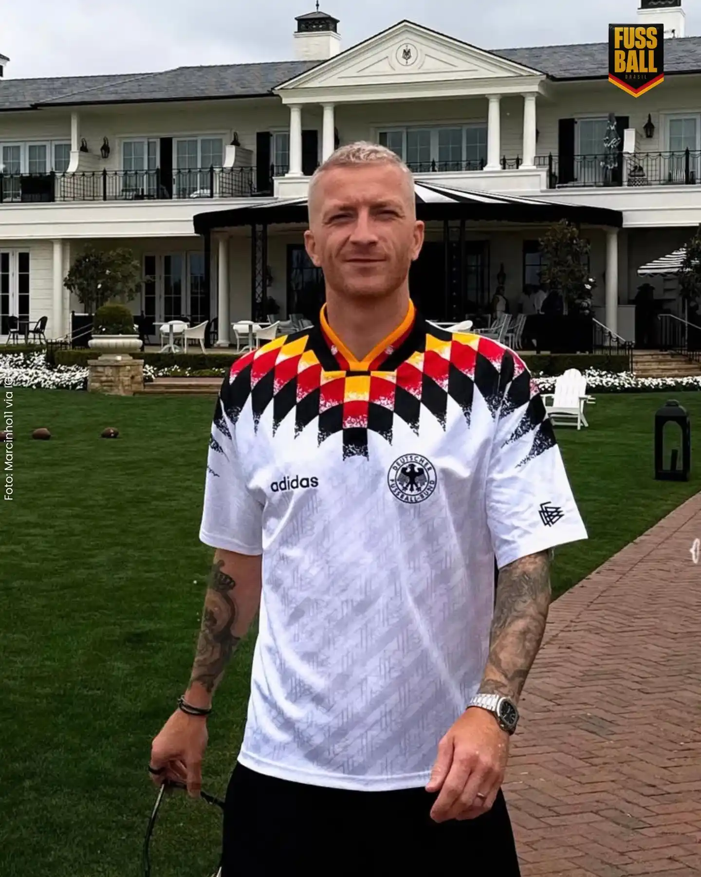 From Field to Street: 15 Budget Soccer Jersey Outfit Ideas for Men 15 14. Retro Graphic Shoulders