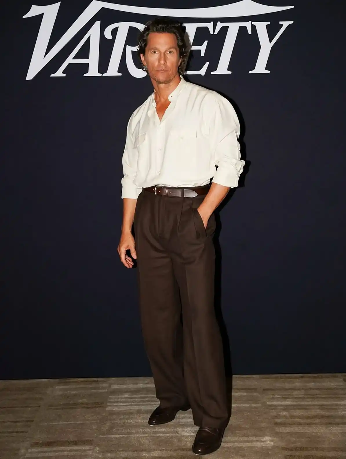 Tall Men’s Office Outfits Ideas: 10 Professional Styles 11 10. High Waisted Wide Leg Trousers