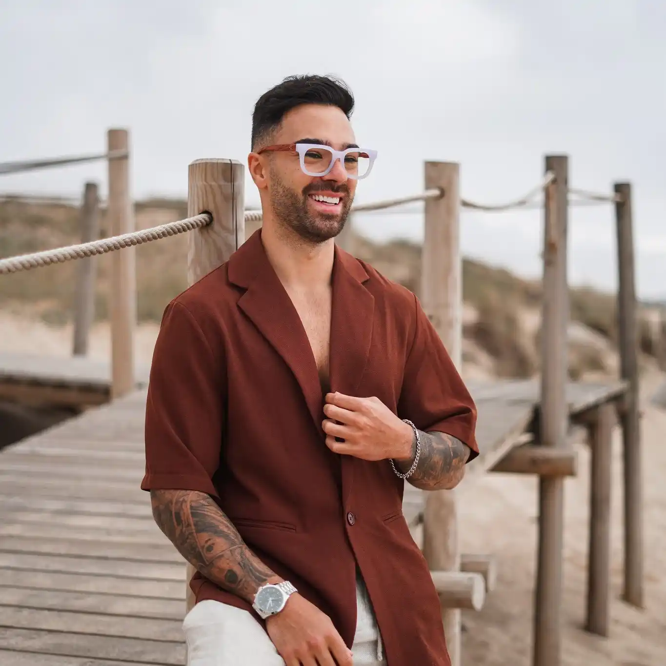 8. Short Sleeve Blazer Styling