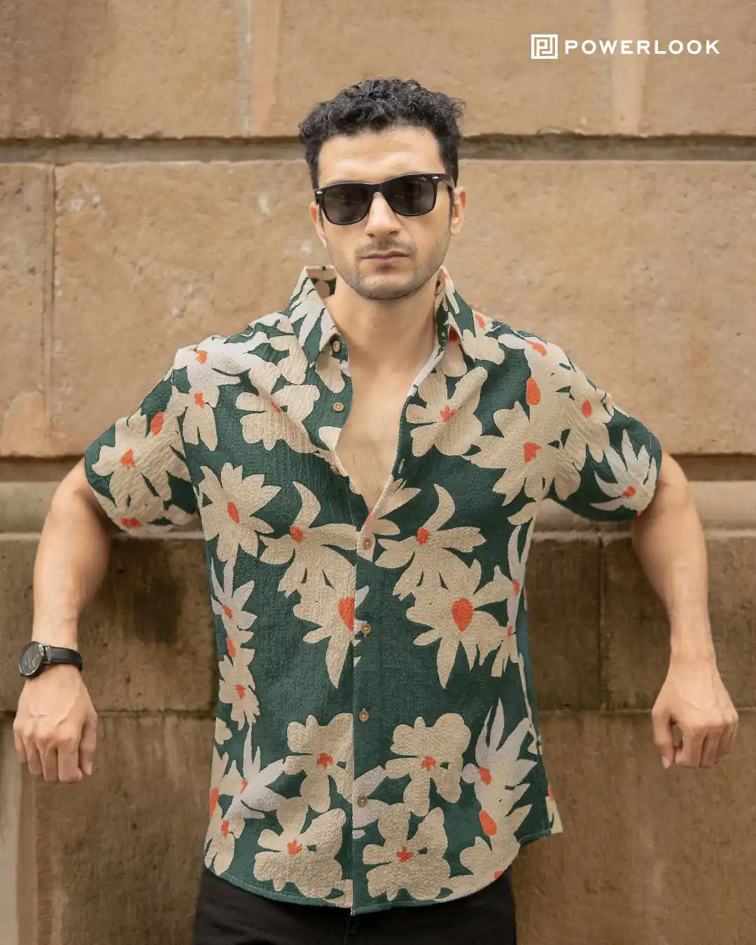 17 Shirt Styles for Tall Men That Actually Fit 10 9. Tropical Floral Cuban Collar Shirt