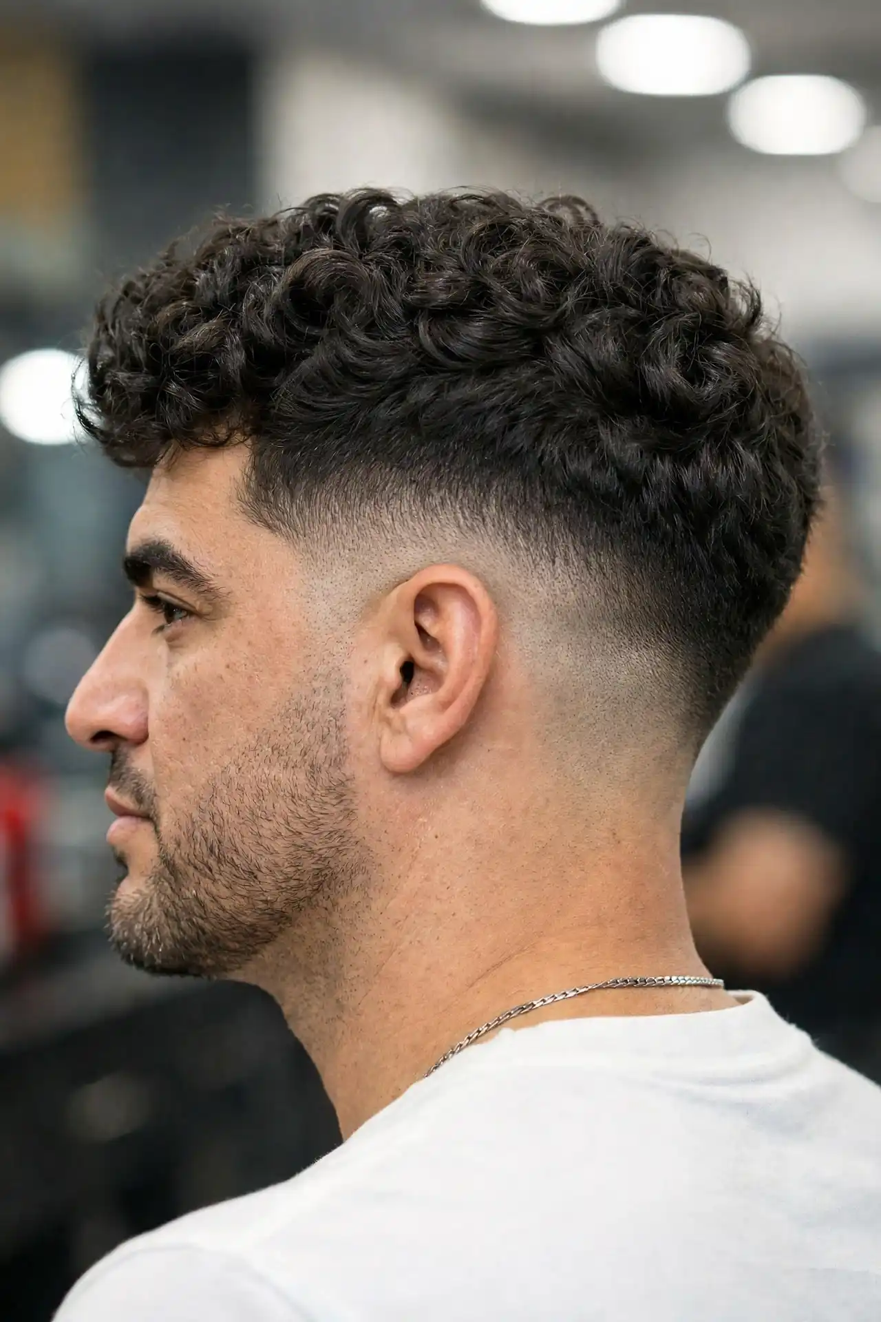 13. Symmetrical Curls in an Even, Rounded Dome