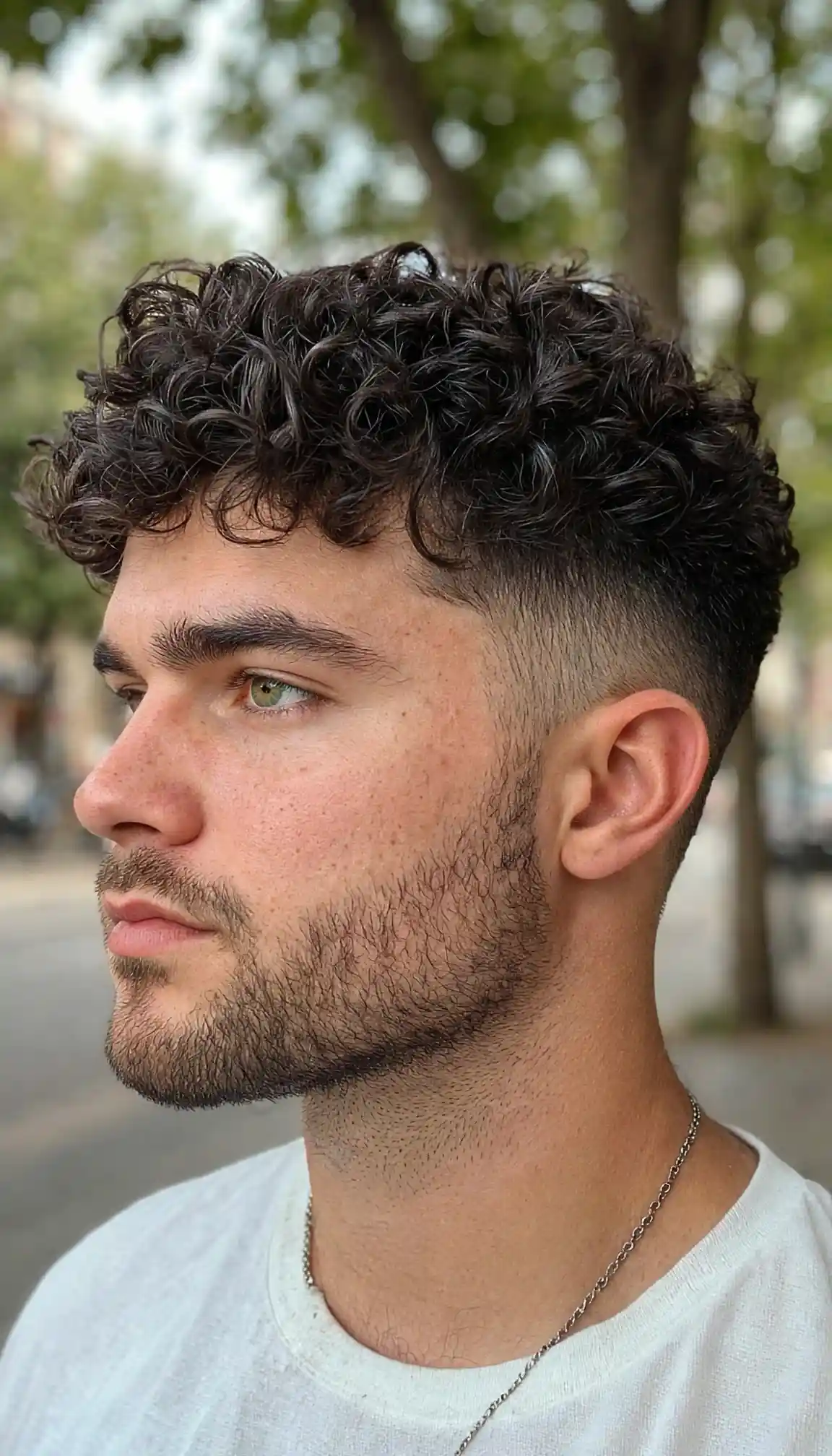 15. What This Curl Pattern Looks Like in Natural Daylight