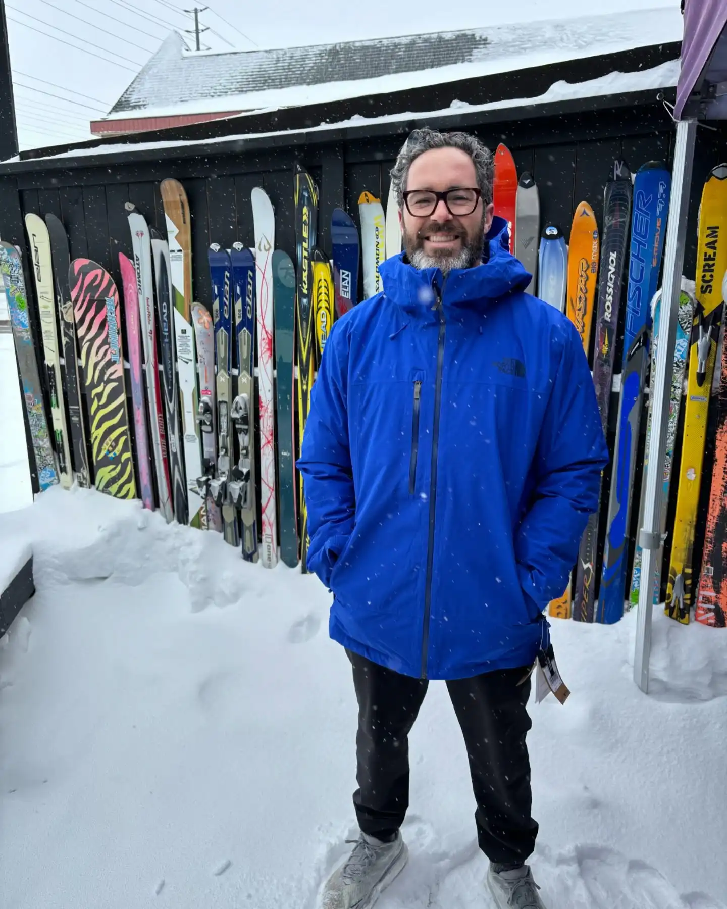 5. Ski Jacket With Base Layers and Waterproof Pants