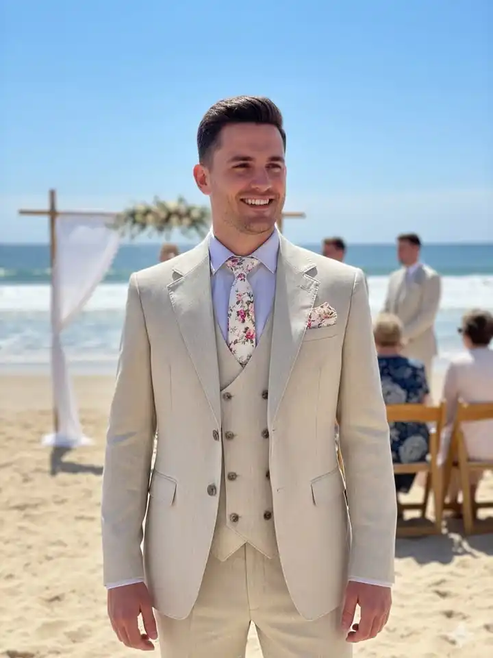 Beach, Garden, and Backyard Weddings Dress Up Without Overdoing It