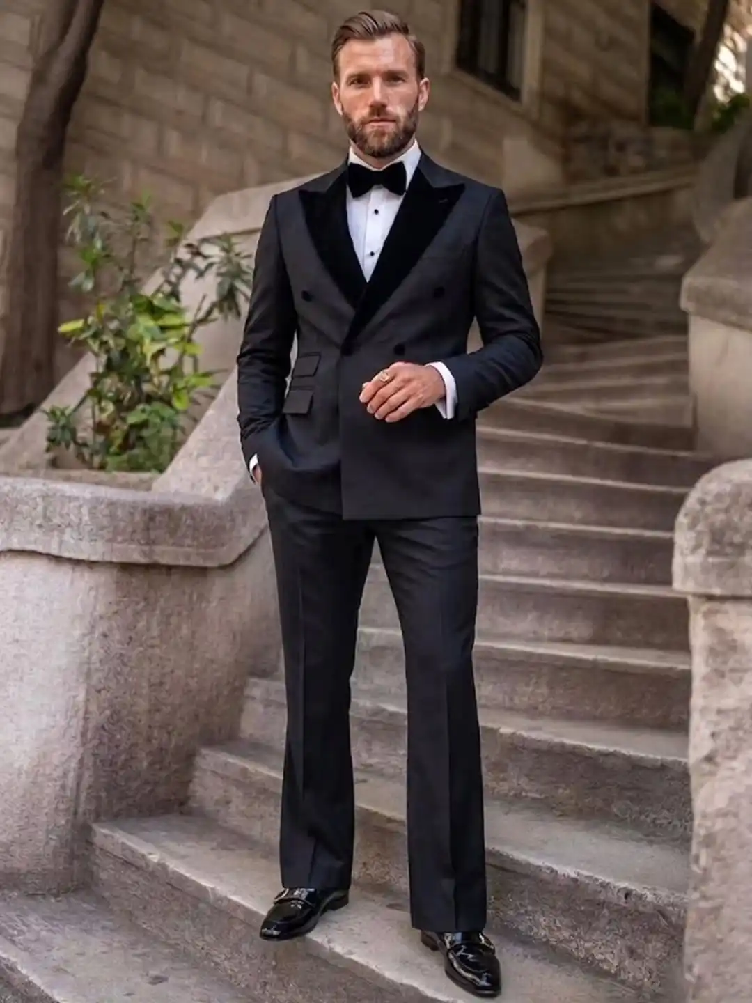 5. Satin Lapel Tux Inspiration