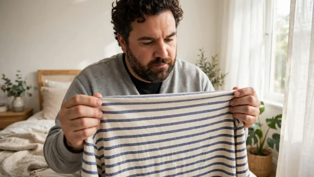 Start with stripe width — the detail plus size men skip