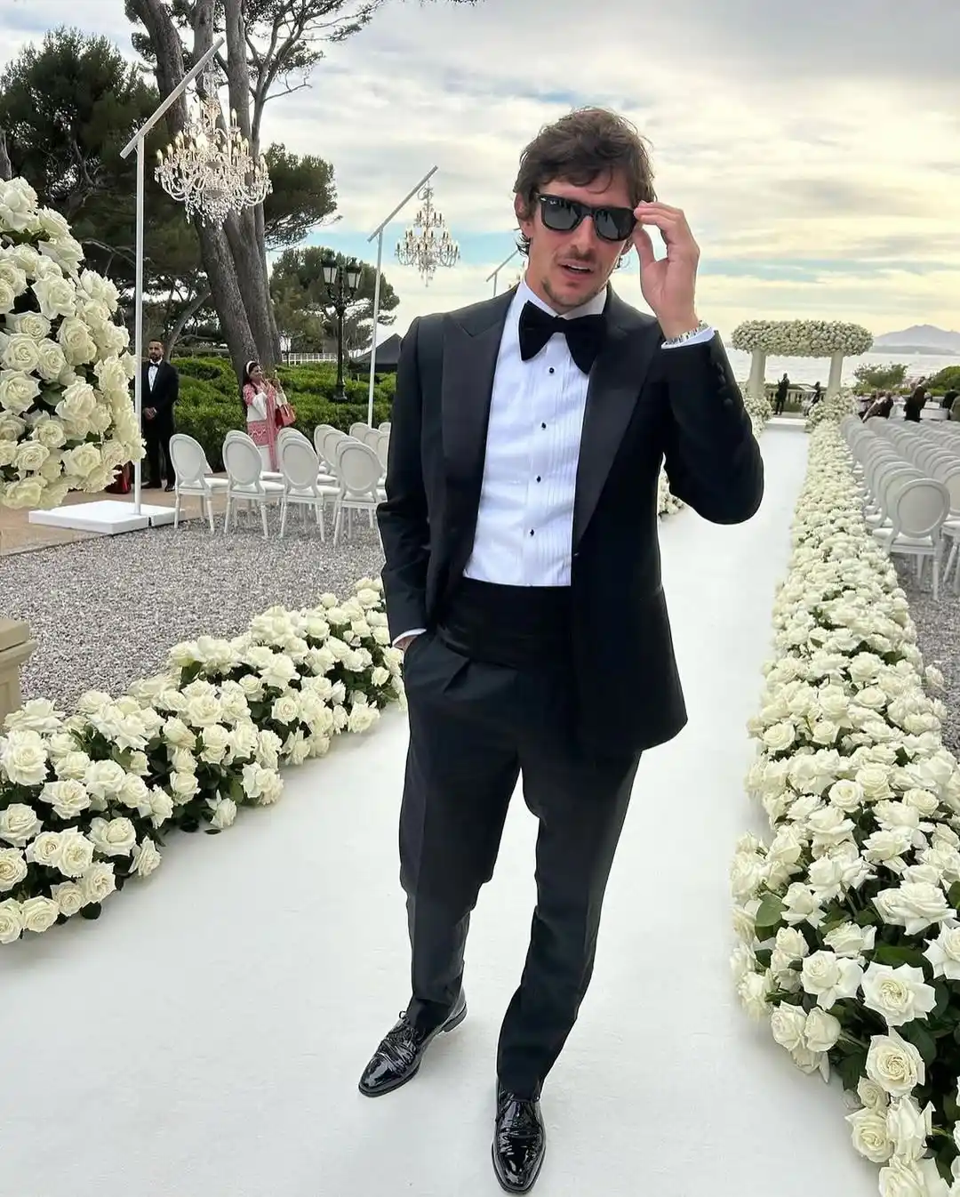 14. Black Tuxedo With Patent Leather Shoes