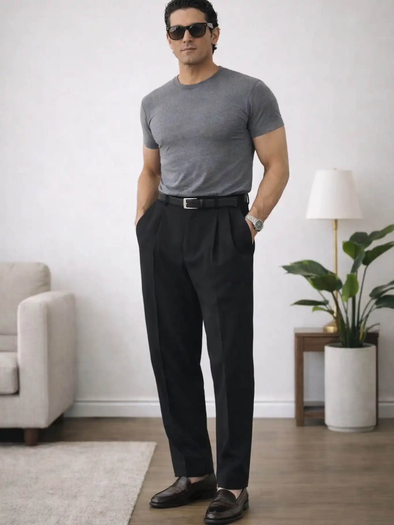 How to Choose Pants Inseam for Tall Men (No Cuffing) 2 Why Regular Pants Often Fall Short for Taller Body Types