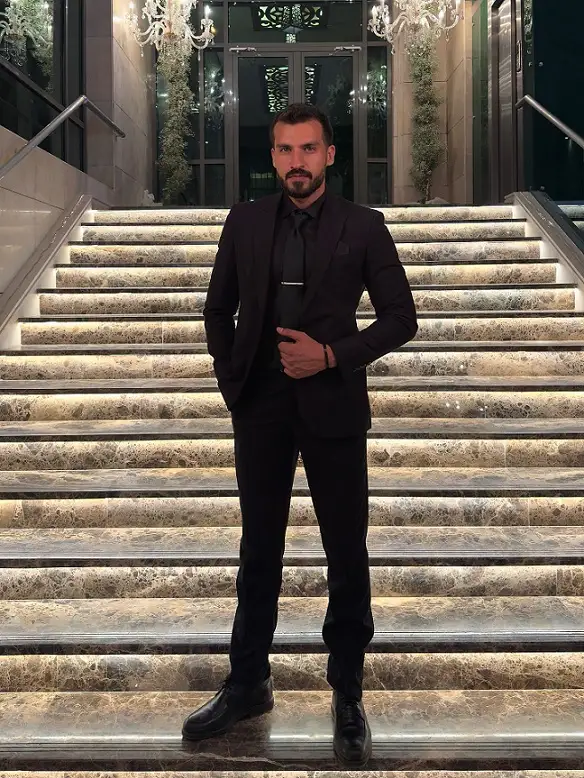 Black Shirt, Black Tie, and a Slim Tie Bar