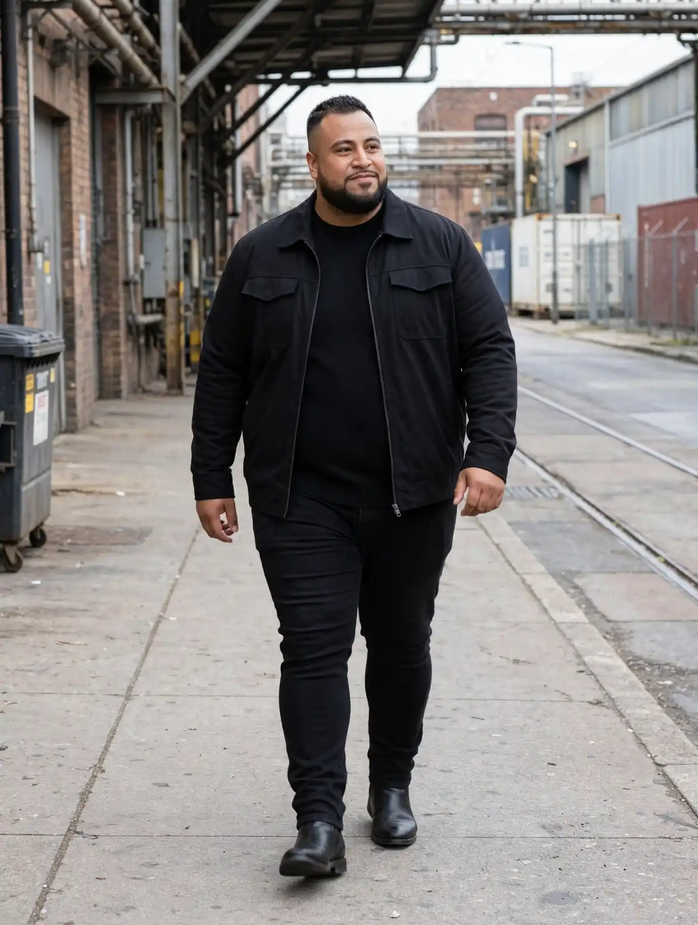 11. Utility Jacket with Slim Fit Trousers
