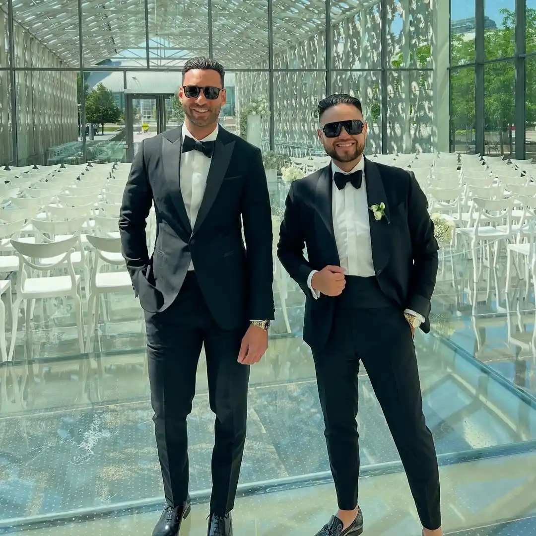 4. Peak Lapel Tuxedo with Cummerbund