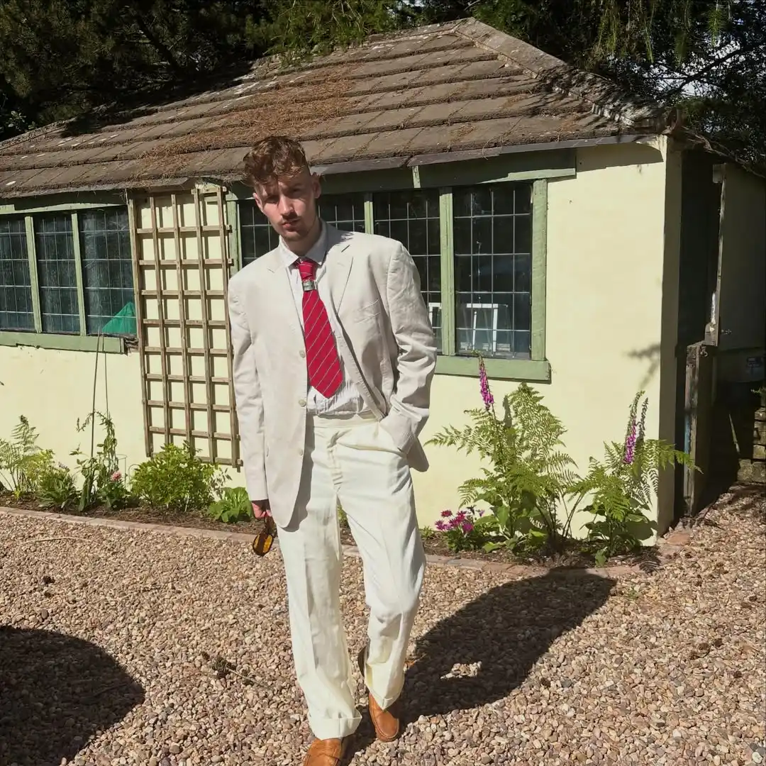 9. Bohemian Wedding Guest Menswear