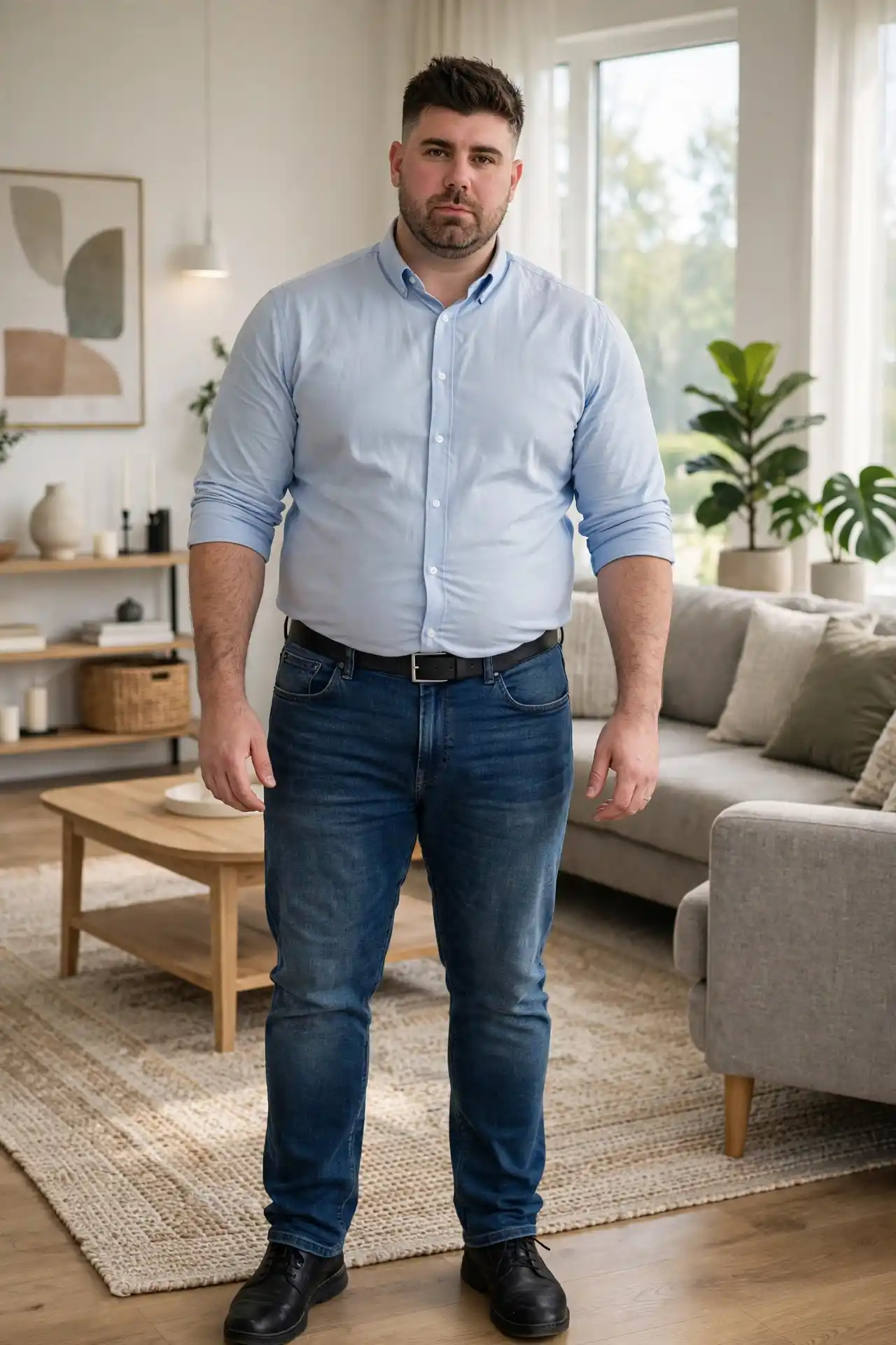 13. Dark Wash Classic Fit Denim