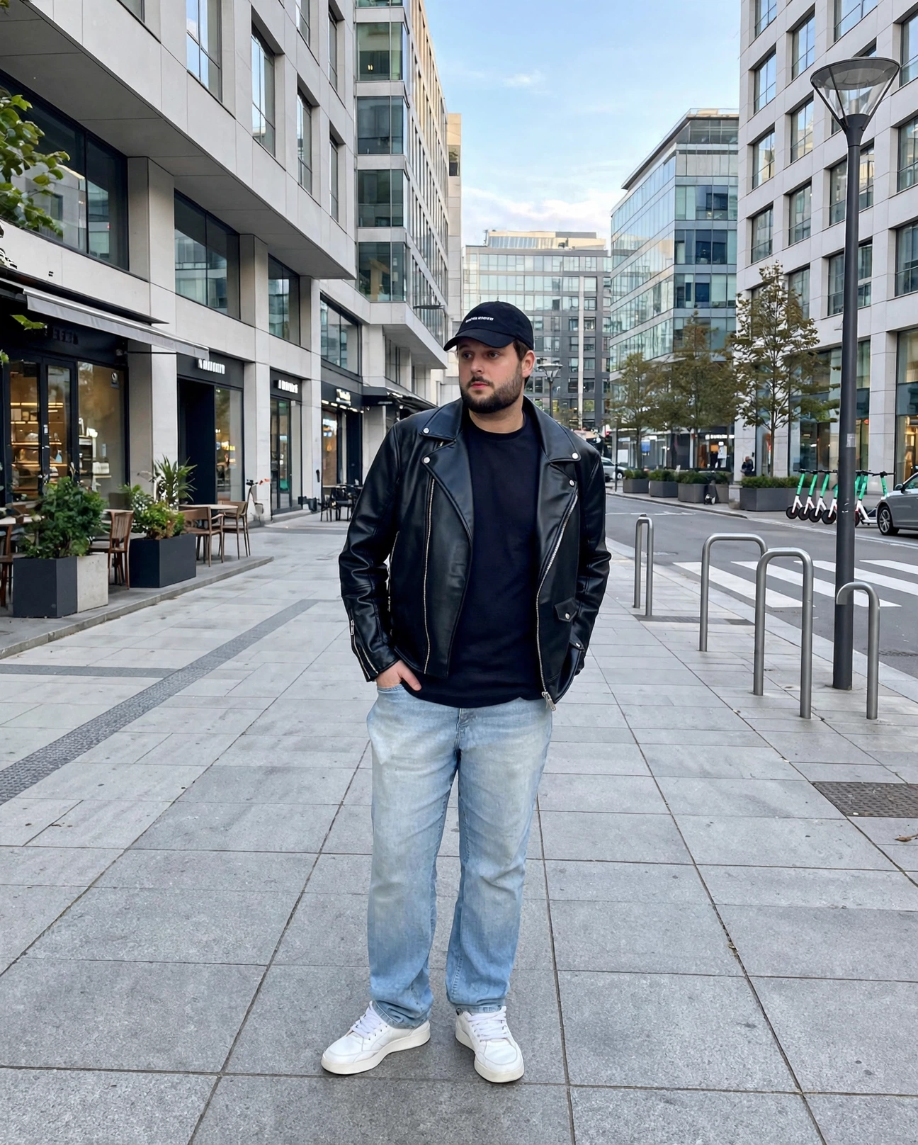 8. Faded Straight Fit Denim