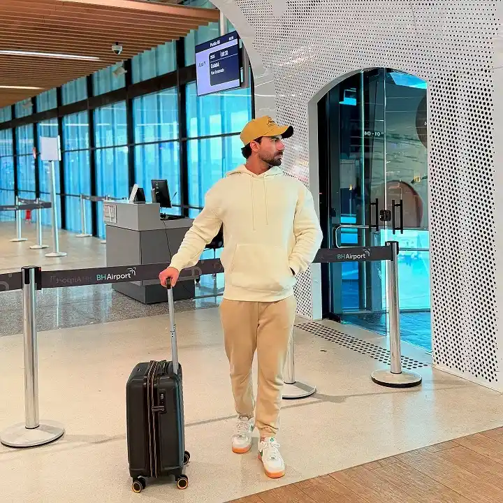 Cream Hoodie and Sand Sweatpants for a Softer Look