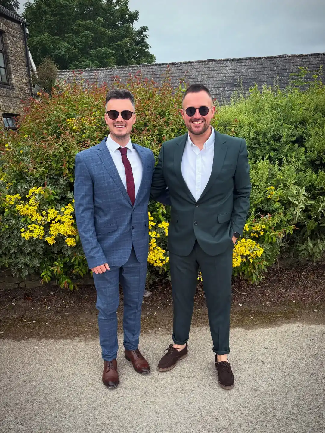 12. Relaxed Boho Suit Mens