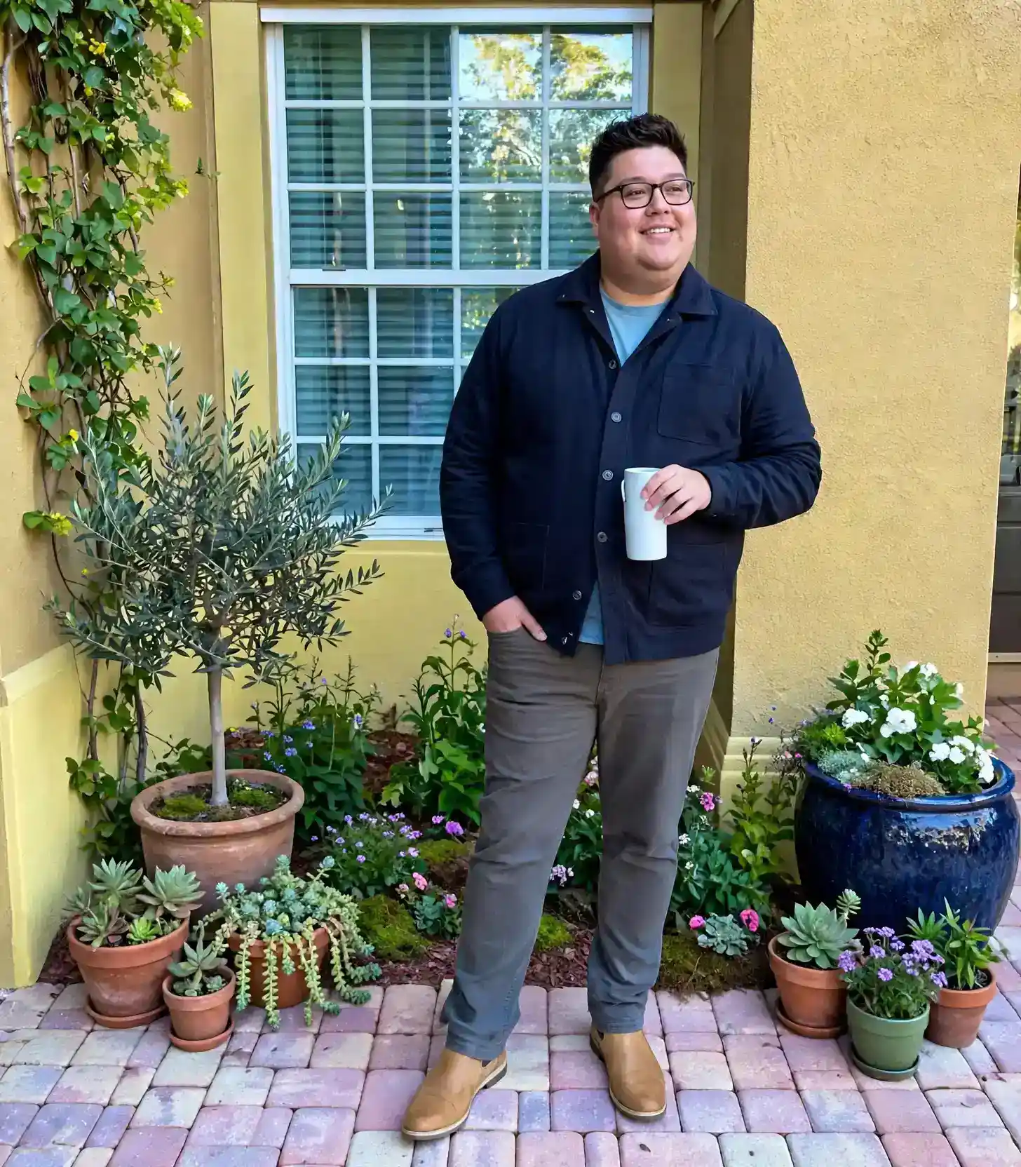 11. Matching Tapered Pants With Chelsea Boots