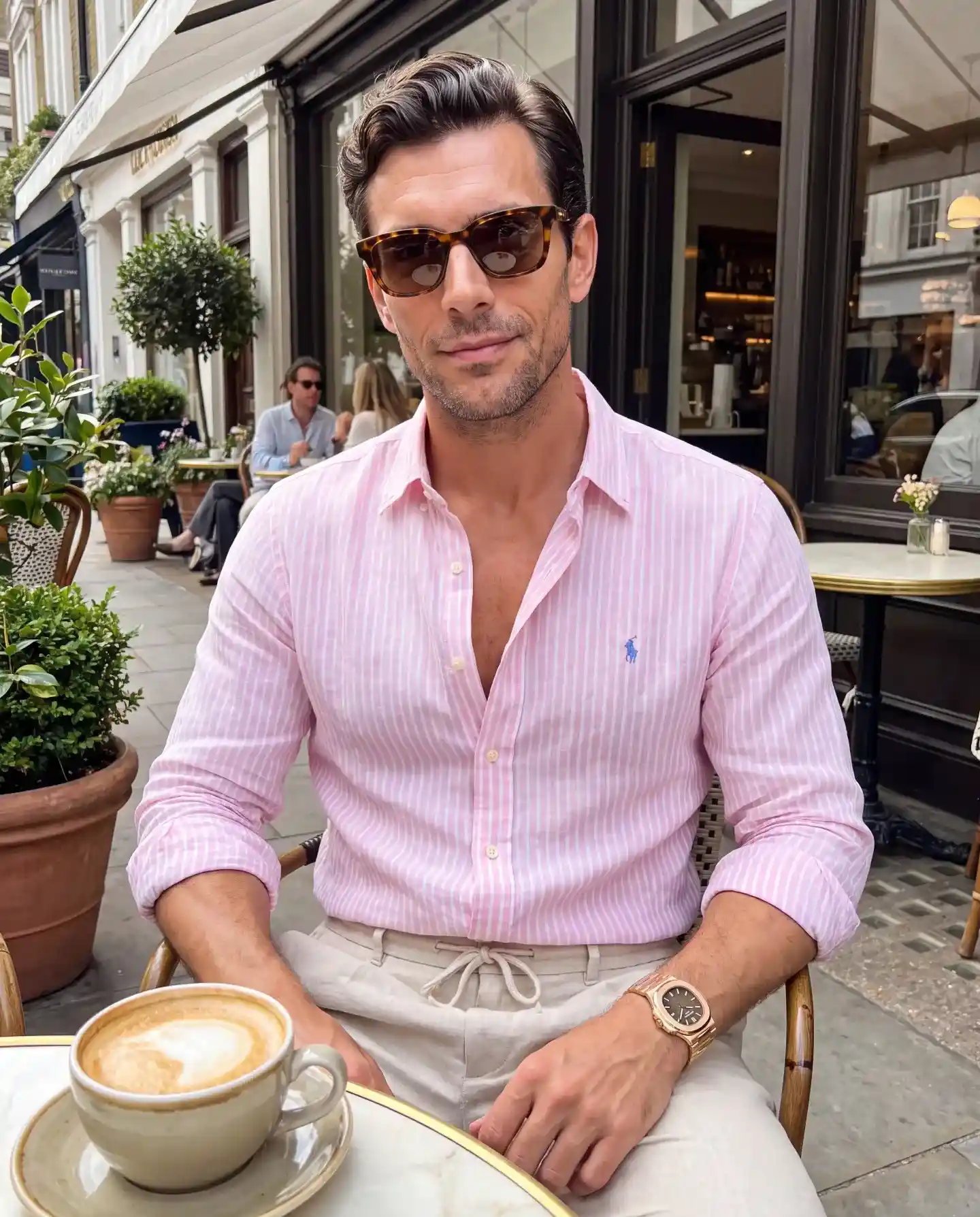 8. Pastel Pink Gets a Pass When the Rest of the Outfit Stays Neutral