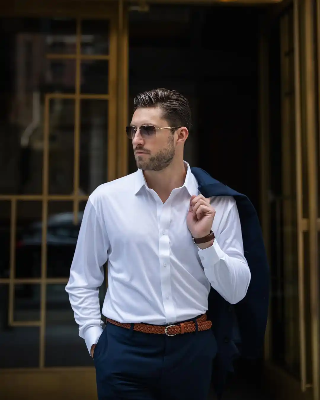 17. Vintage Blazer Boho Wedding Men