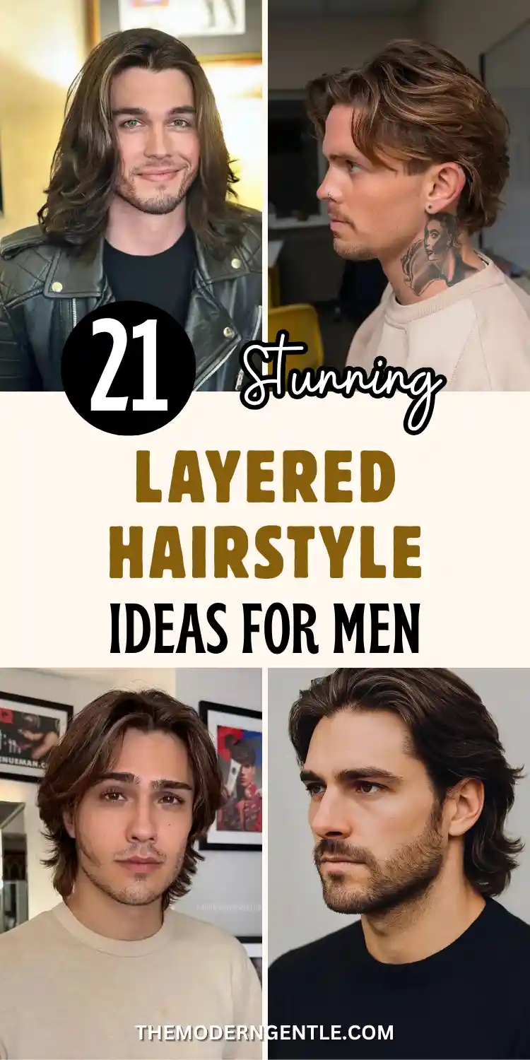 21 Layered Hairstyle Ideas for Men