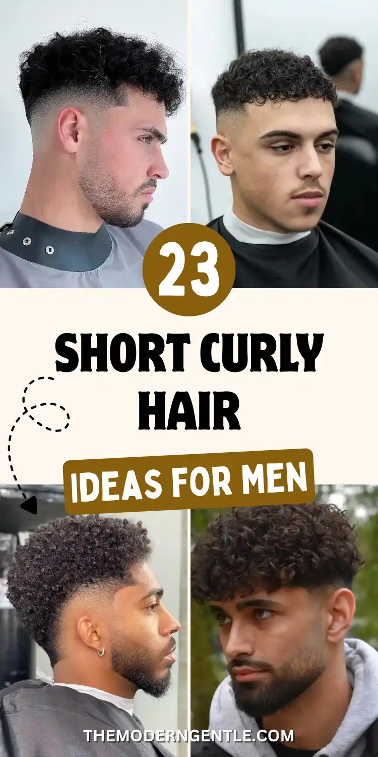 Short Curly Hair for Men: 23 Low-Effort Styles 2 23 Short Curly Hair for Men